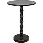 Bora 26.75" Metal Side Table in Oil Rubbed Bronze
